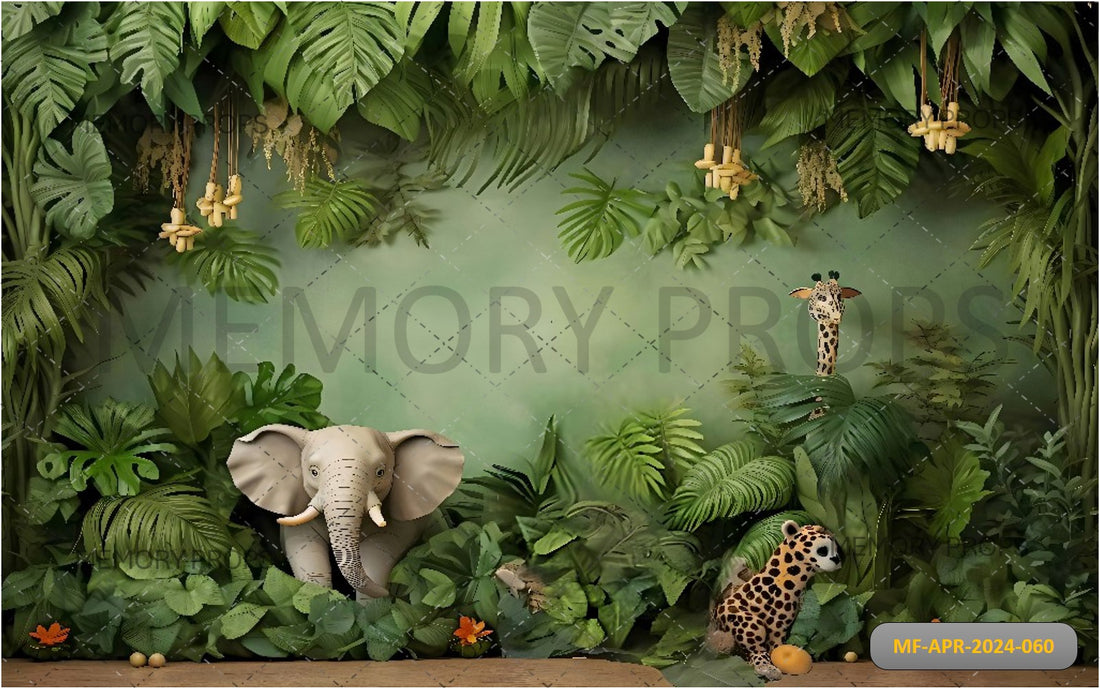 JUNGLE SAFARI THEME + SAND STONE TEXTURE BACKDROPS