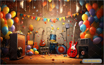 STRINGS AND DRUMS CELEBRATION - PRINTED BACKDROPS