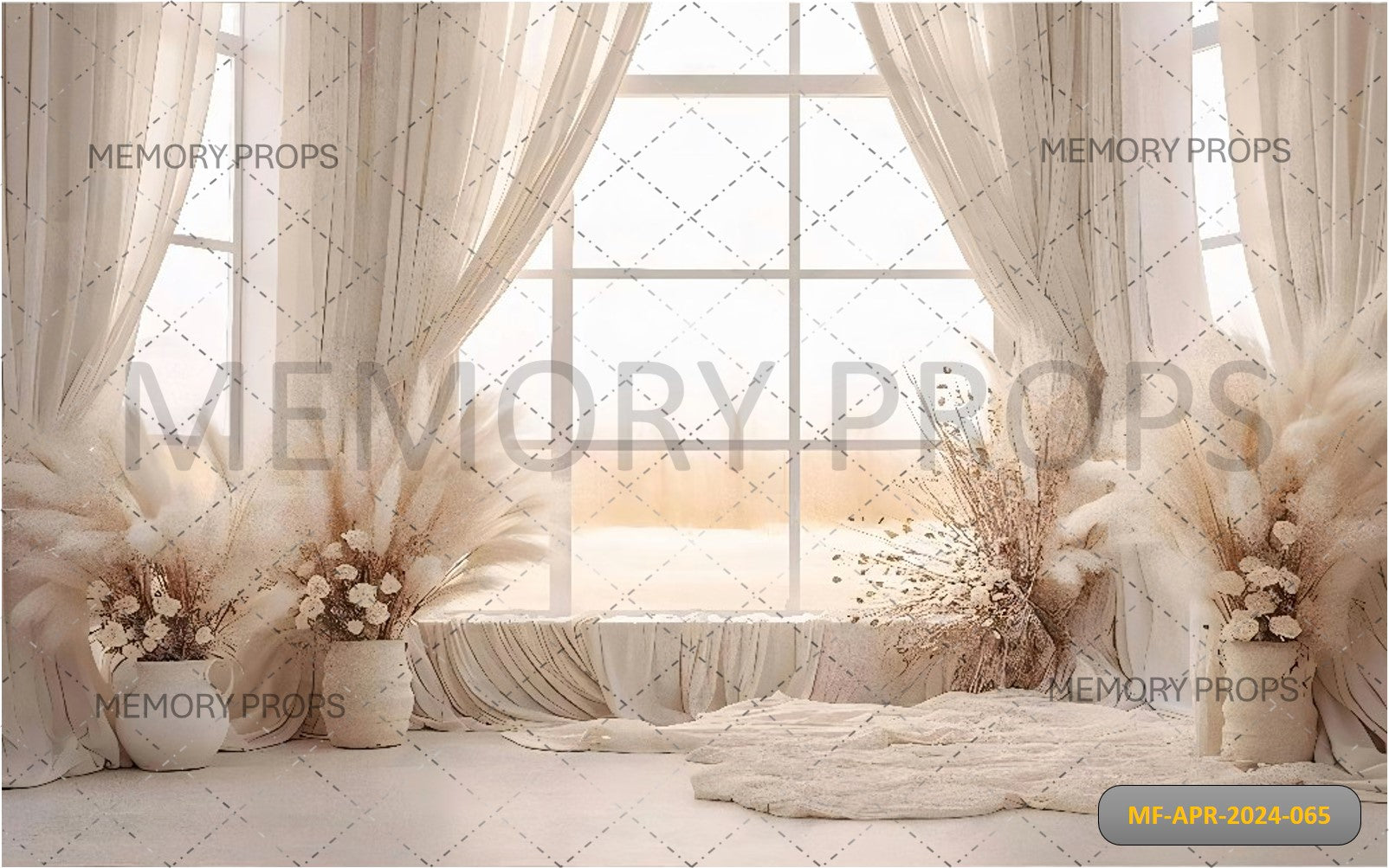 BOHO WONDER CURTAINS - PRINTED BACKDROPS