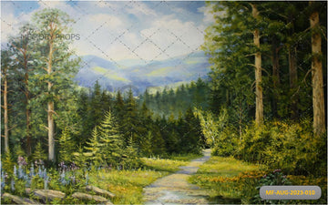 FOREST LANDSCAPE - BABY PRINTED BACKDROPS