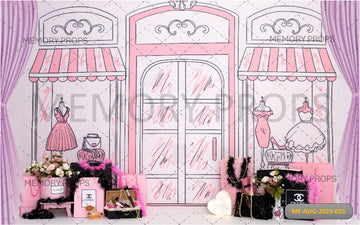 BARBIE FASHIONINSTA SHOP - BABY PRINTED BACKDROPS