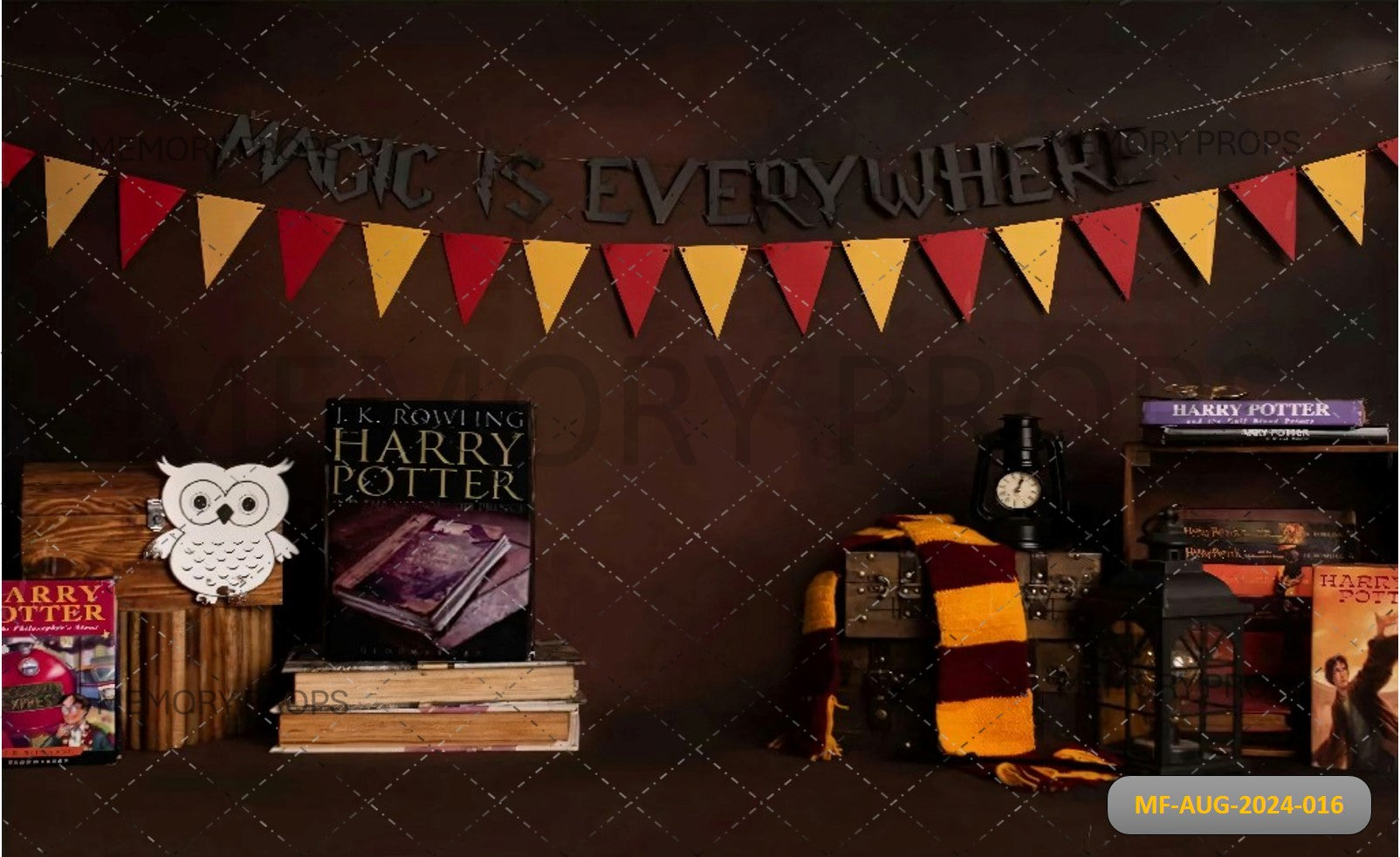 HERRY POTTER THEME - BABY PRINTED BACKDROPS