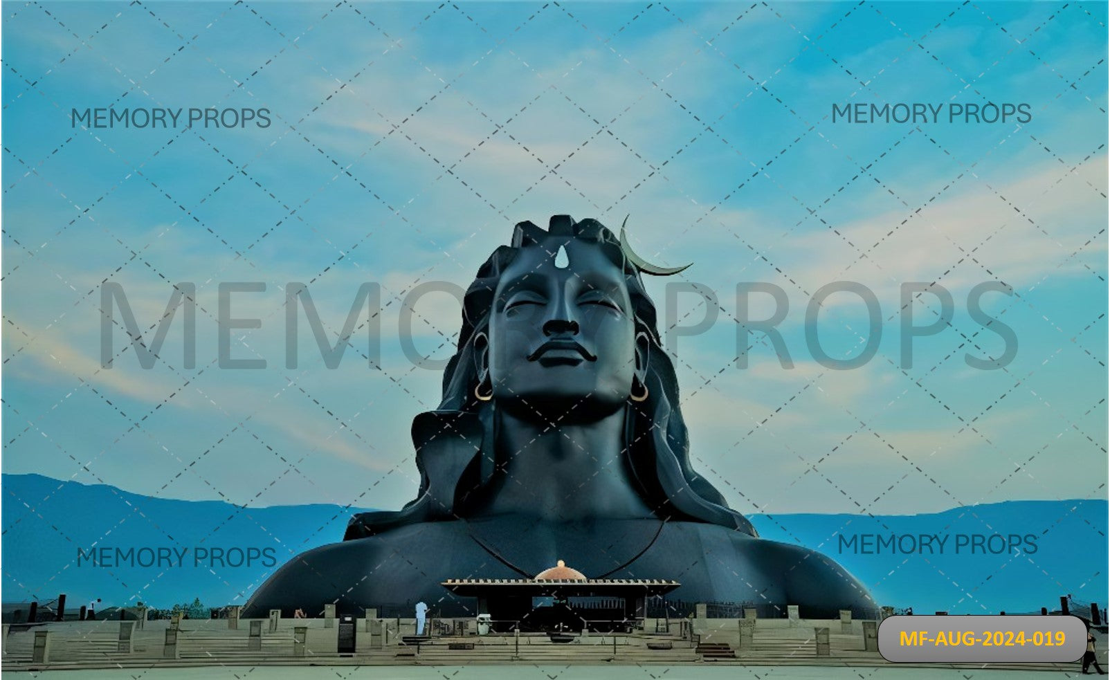 ADIYOGI LORD SHIV - BABY PRINTED BACKDROPS