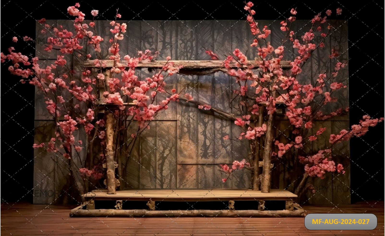 MYSTIC FLORAL WALLS - BABY PRINTED BACKDROPS