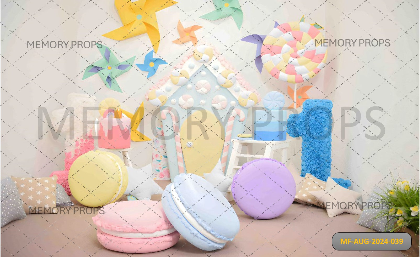 CANDY ROOM - BABY PRINTED BACKDROPS