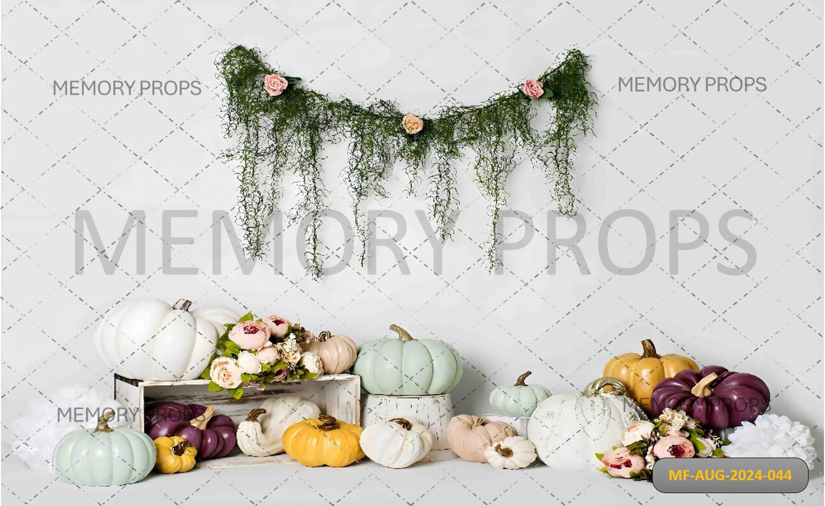 PASTEL PUMPKIN- PRINTED BACKDROPS