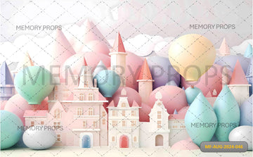 CASTEL HOT AIR BALLOONS - PRINTED BACKDROPS