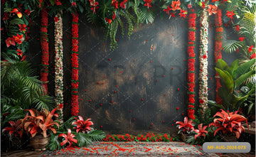 RED MAGMA DECOR - PRINTED BACKDROPS