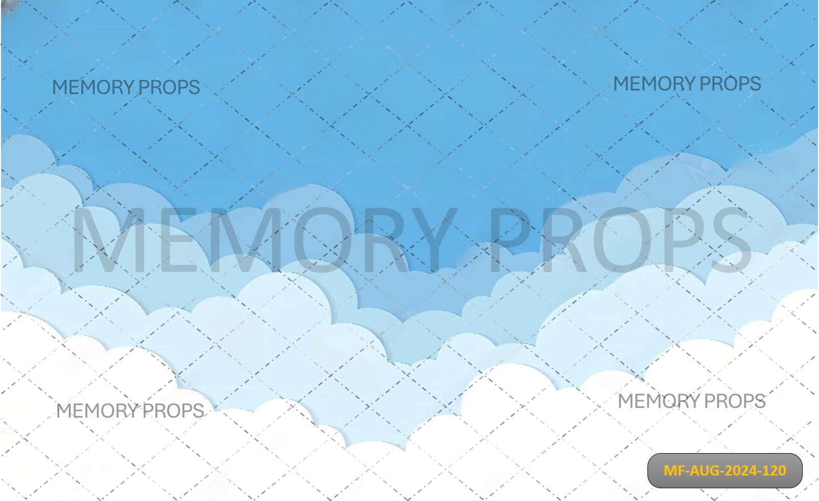 SKY CLOUDS - PRINTED BACKDROPS