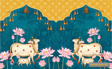 PICHWAI COW ART - PRINTED BACKDROPS