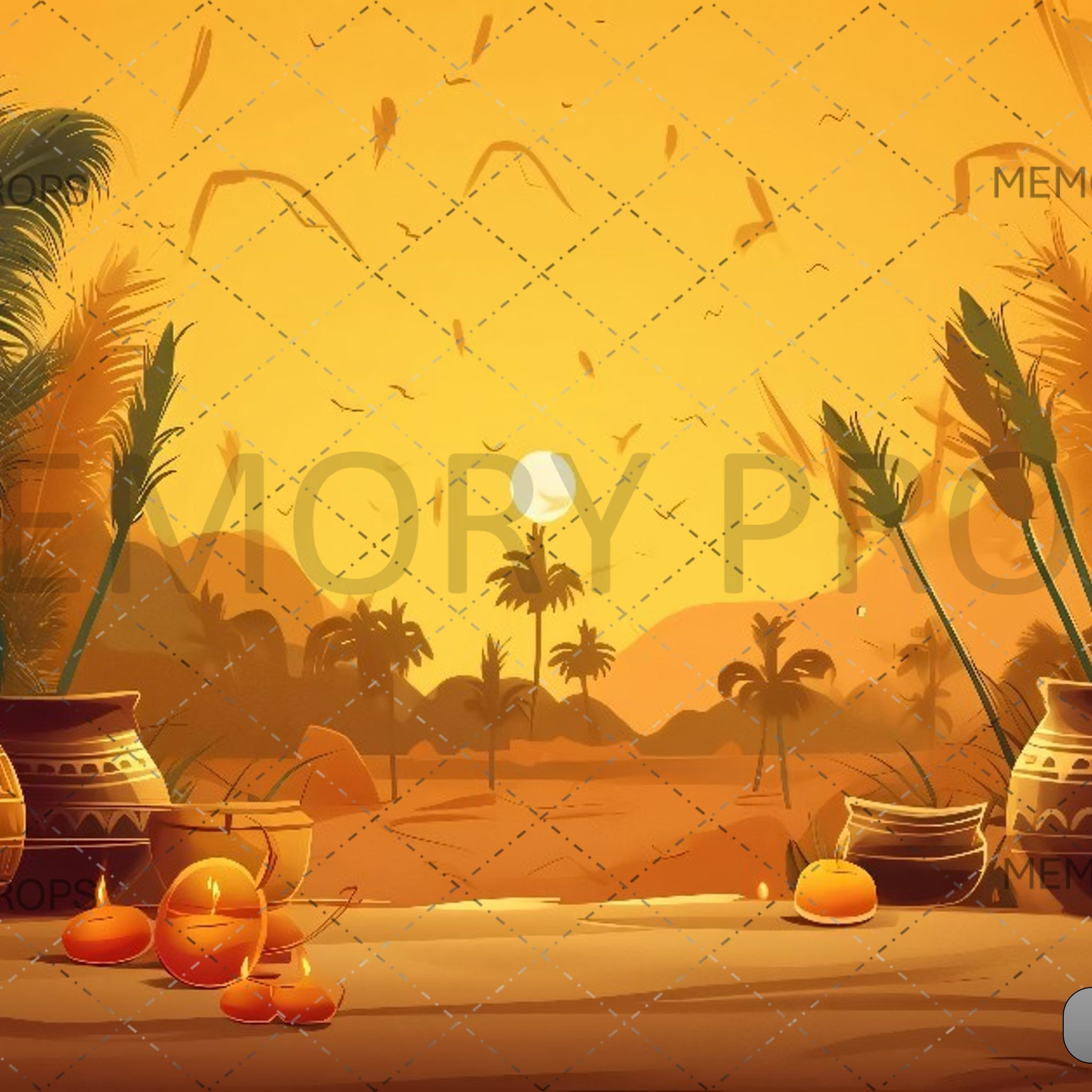 PONGAL SOUTH INDIAN FESTIVAL - PRINTED BACKDROPS