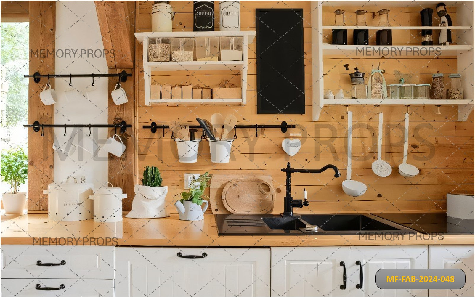 GUIDE AND STYLISH KITCHEN - PRINTED BACKDROPS