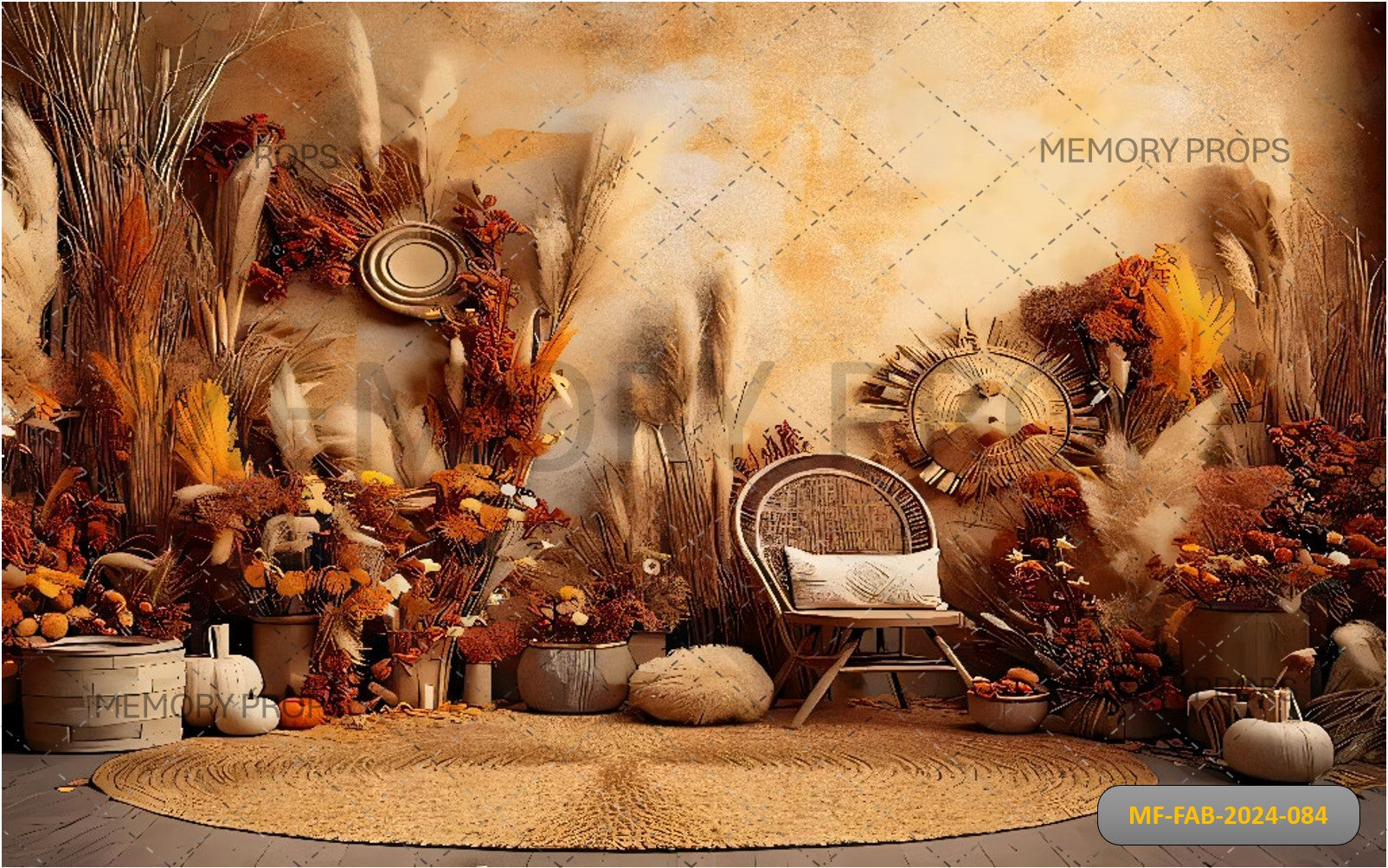 BOHO THEME - PRINTED BACKDROPS