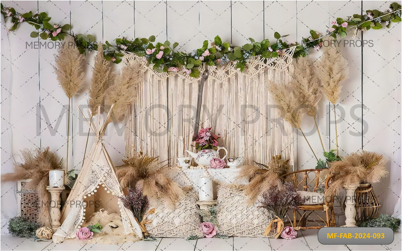 TRENDY WHOLESALE BOHO THEME - PRINTED BACKDROPS