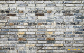 GREY BRICK WALL - PRINTED BACKDROPS