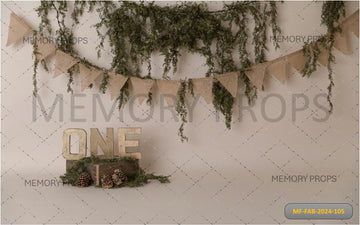 BURLAP AND GREENERY - PRINTED BACKDROPS