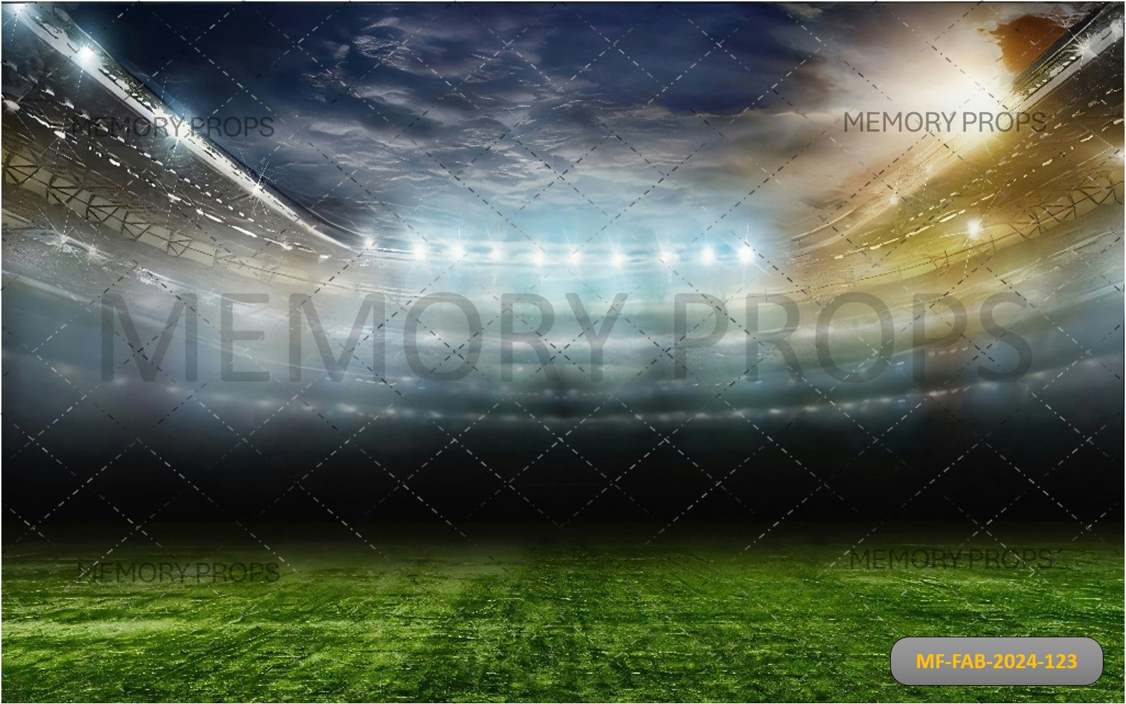 FOOTBALL FIELD - PRINTED BACKDROPS