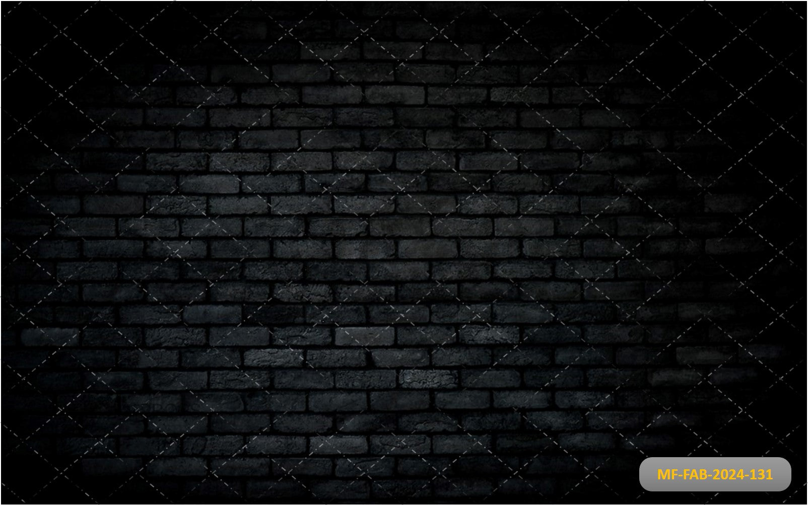 BLACK BRICK WALL - PRINTED BACKDROPS