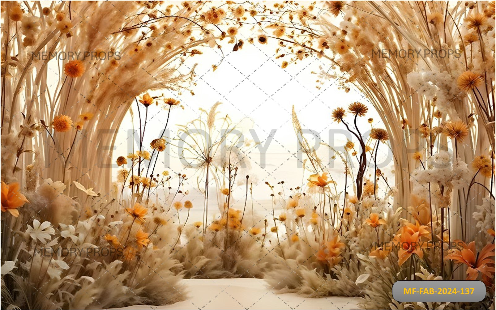 FANTASY FLOWERS - PRINTED BACKDROPS