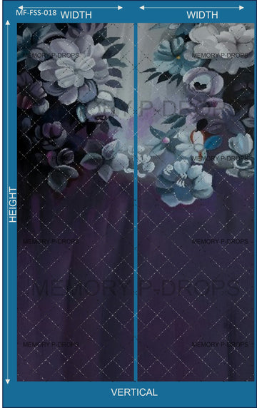 NIGHT BLOOMS VERTICAL JOINT BACKDROPS