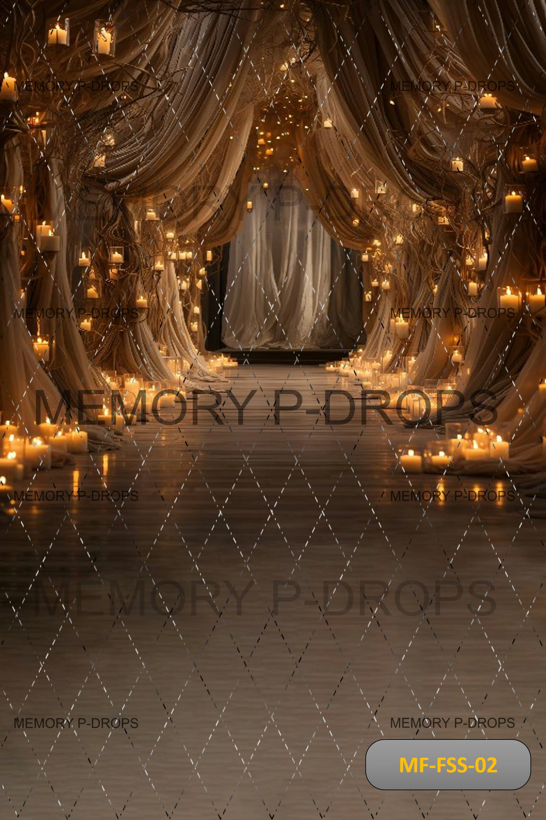 LUXURY WEDDING THEME VERTICAL JOINT BACKDROPS