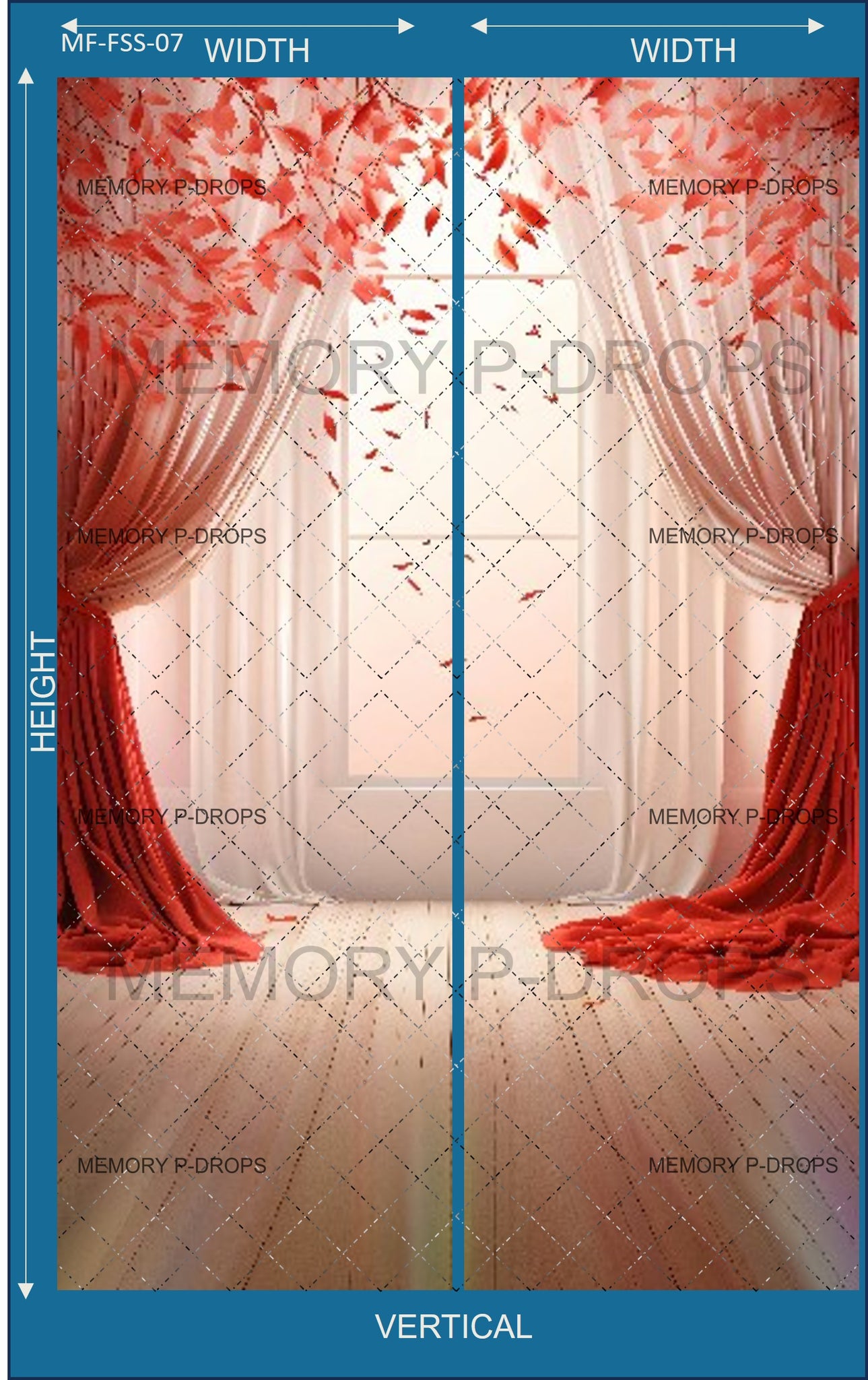 WEDDING DRAPERY VERTICAL JOINT BACKDROPS