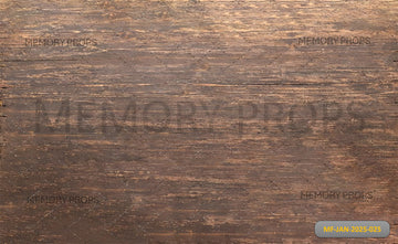 OLD BROWN WOOD PLANK FLOOR - PRINTED BACKDROPS