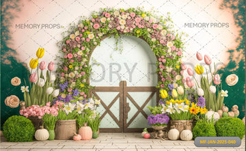 EASTER SCENE - PRINTED BACKDROPS