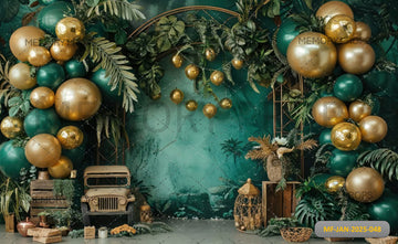 JUNGLE SAFARI TROPICAL - PRINTED BACKDROPS