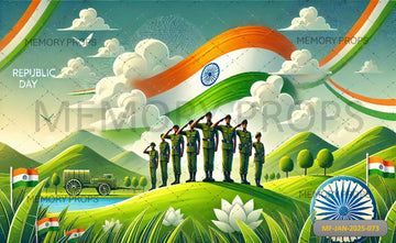 INDIAN AIR FORCE DAY - PRINTED BACKDROPS