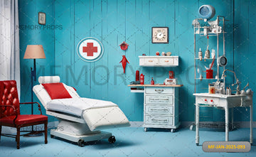 MODERN CLINIC WITH MEDICAL - PRINTED BACKDROPS