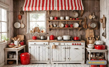 RUSTIC KITCHEN DECOR - PRINTED BACKDROPS