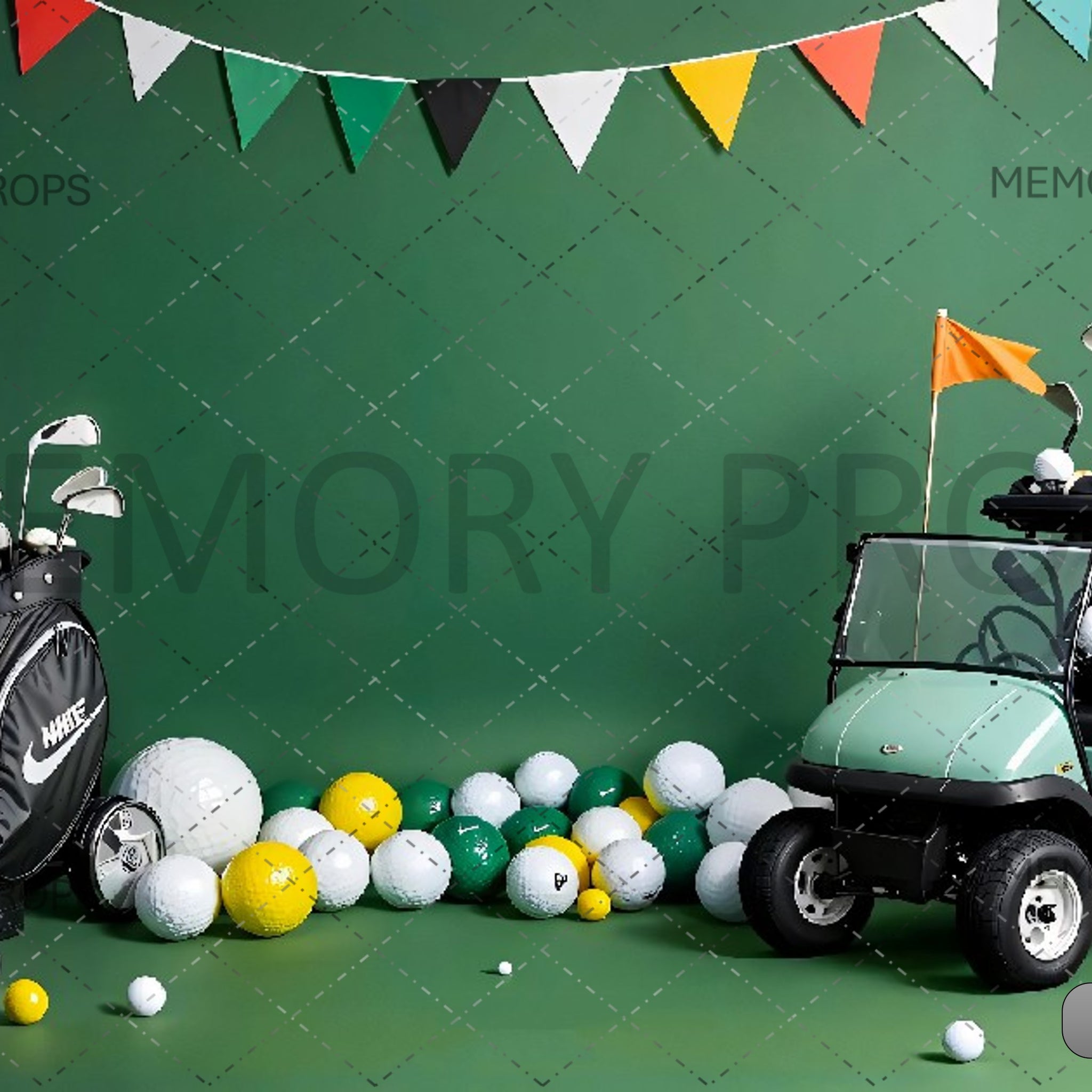 SPORTS FIELD THEME - PRINTED BACKDROPS