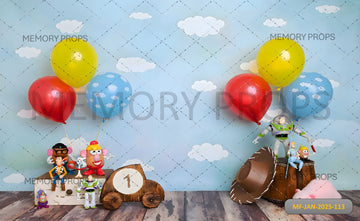 TOY STORY THEME - PRINTED BACKDROPS