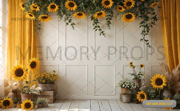 SUNFLOWER HALL - PRINTED BACKDROPS