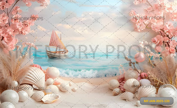 PEARLY BEACH - PRINTED BACKDROPS