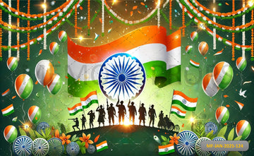 SOLDIERS SALUTE TO THE NATION - PRINTED BACKDROPS