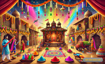 HOLI INDIA FESTIVAL - PRINTED BACKDROPS