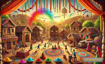 HAPPY HOLI FESTIVAL - PRINTED BACKDROPS