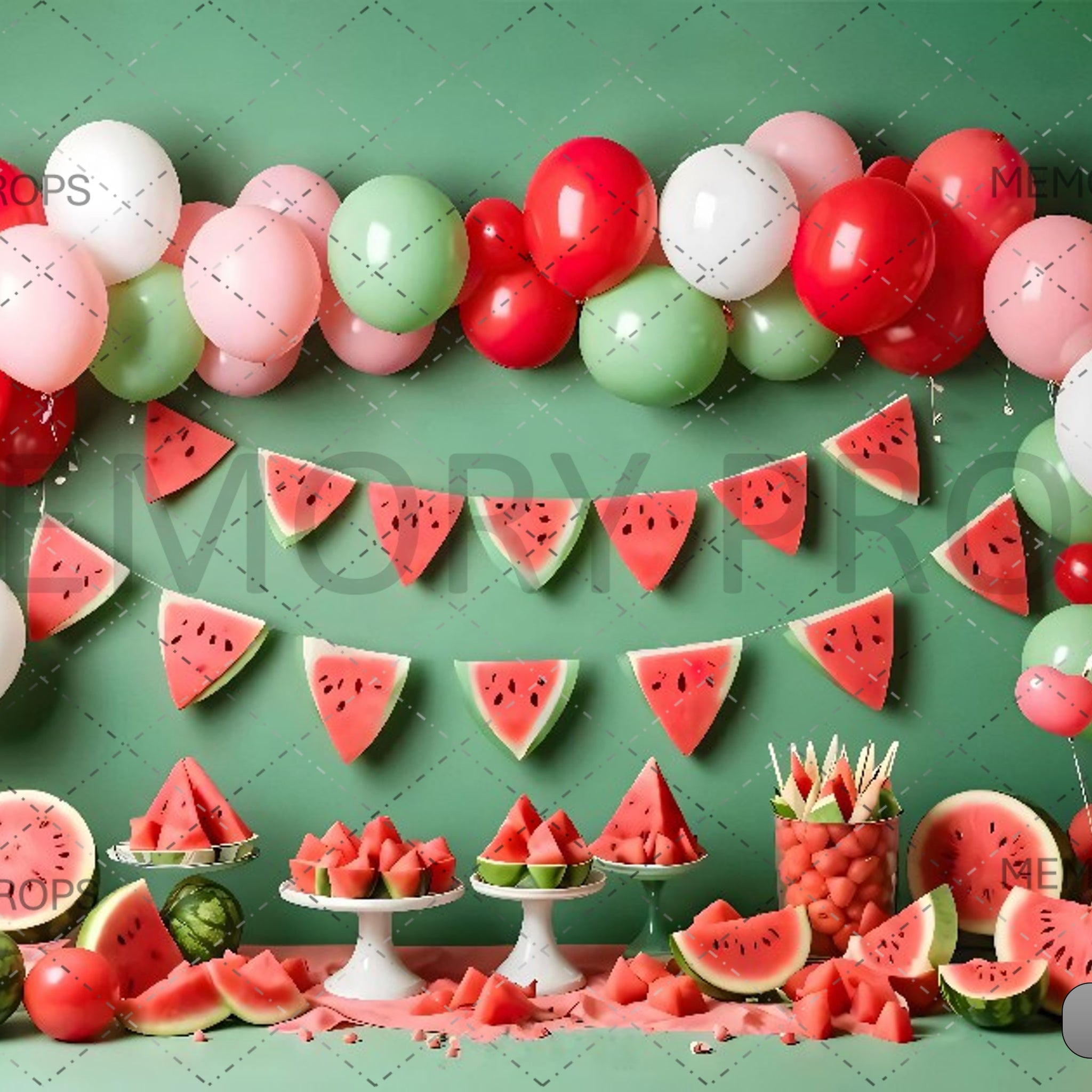 WATERMELON - PRINTED BACKDROPS