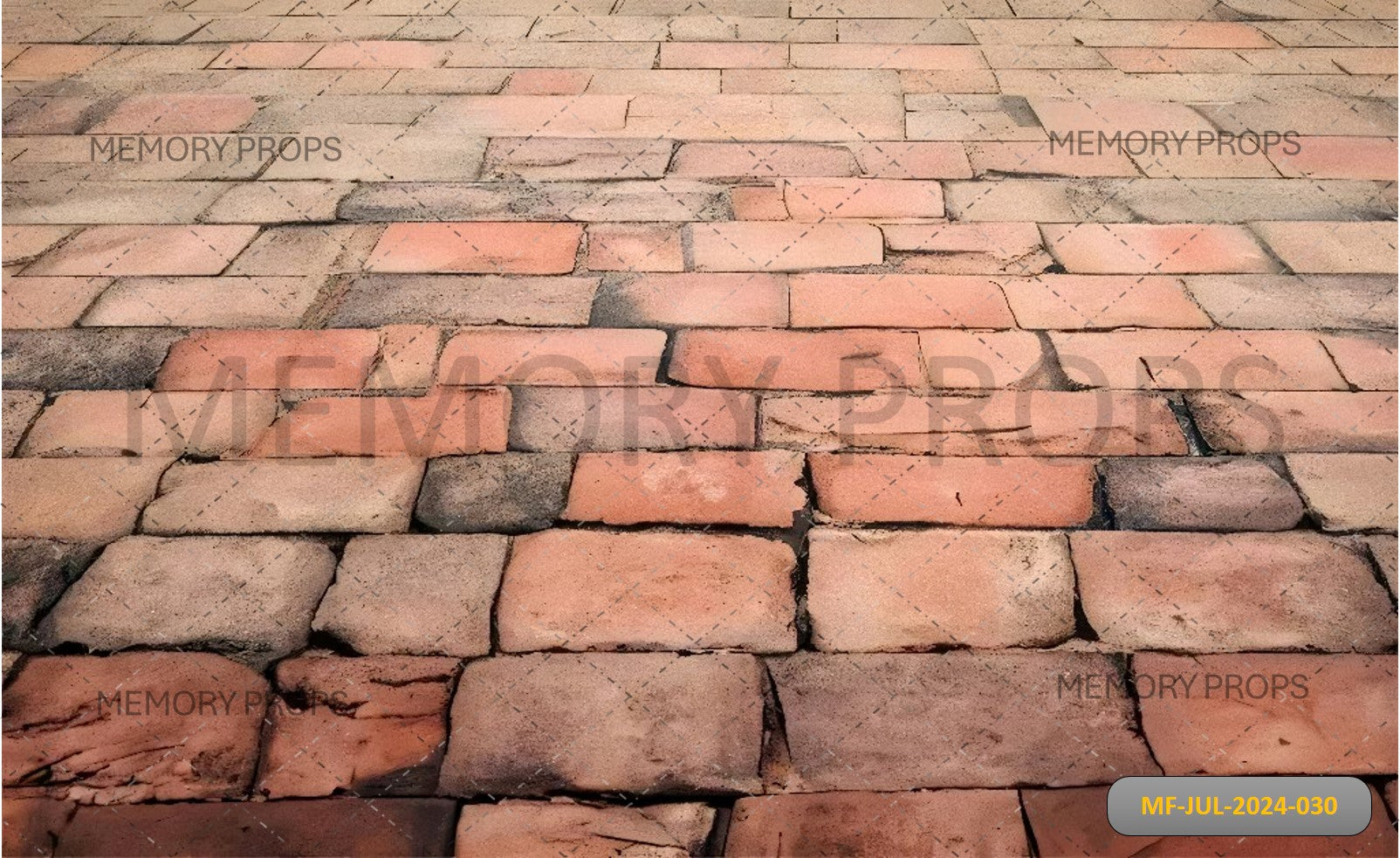 OLD BRICK FLOOR - BABY PRINTED BACKDROPS