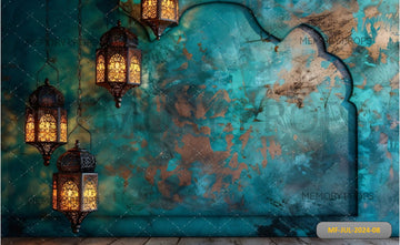 MOROCCAN HOUSE - BABY PRINTED BACKDROPS