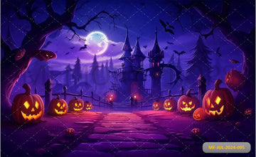 HALLOWEEN NIGHT - BABY PRINTED BACKDROPS