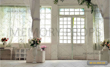 WEDDING SPRING FLORAL THEME - PRINTED BACKDROPS