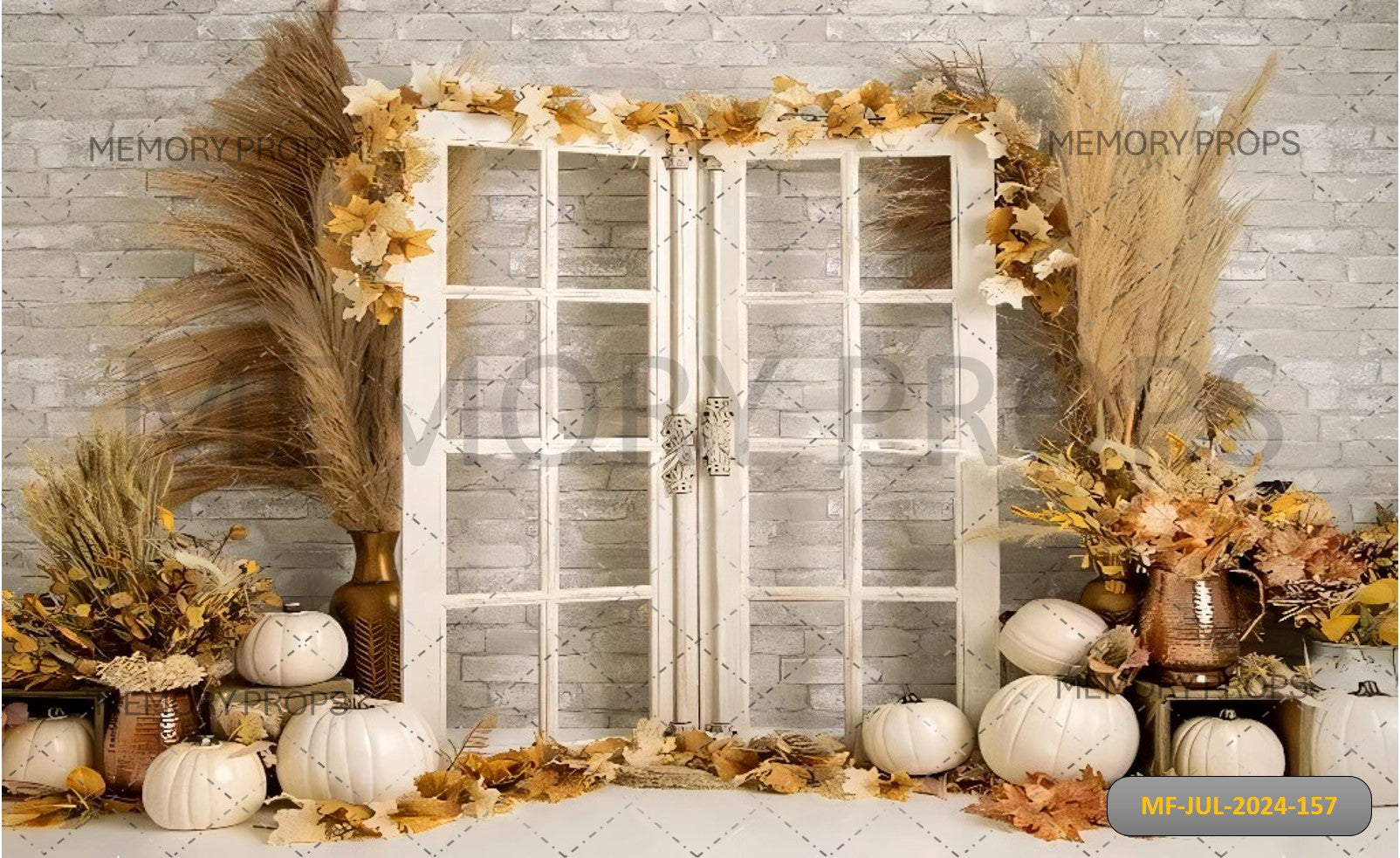 BOHO HALLOWEEN ROOM - BABY PRINTED BACKDROPS