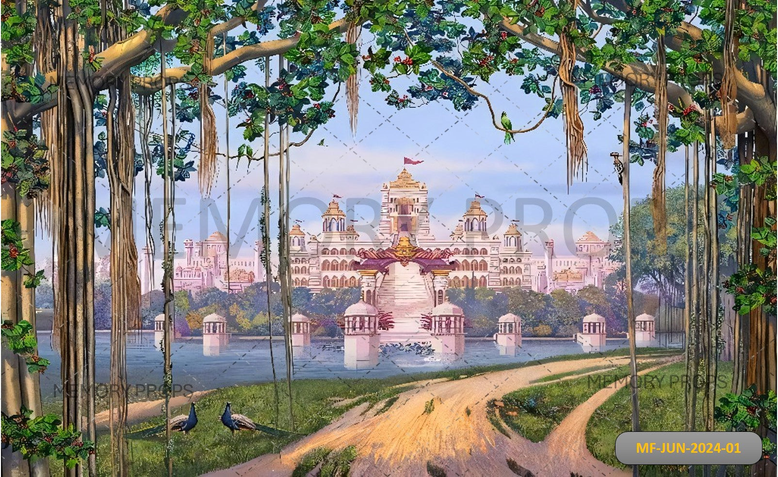 AYODHYA PALACE - PRINTED BACKDROPS