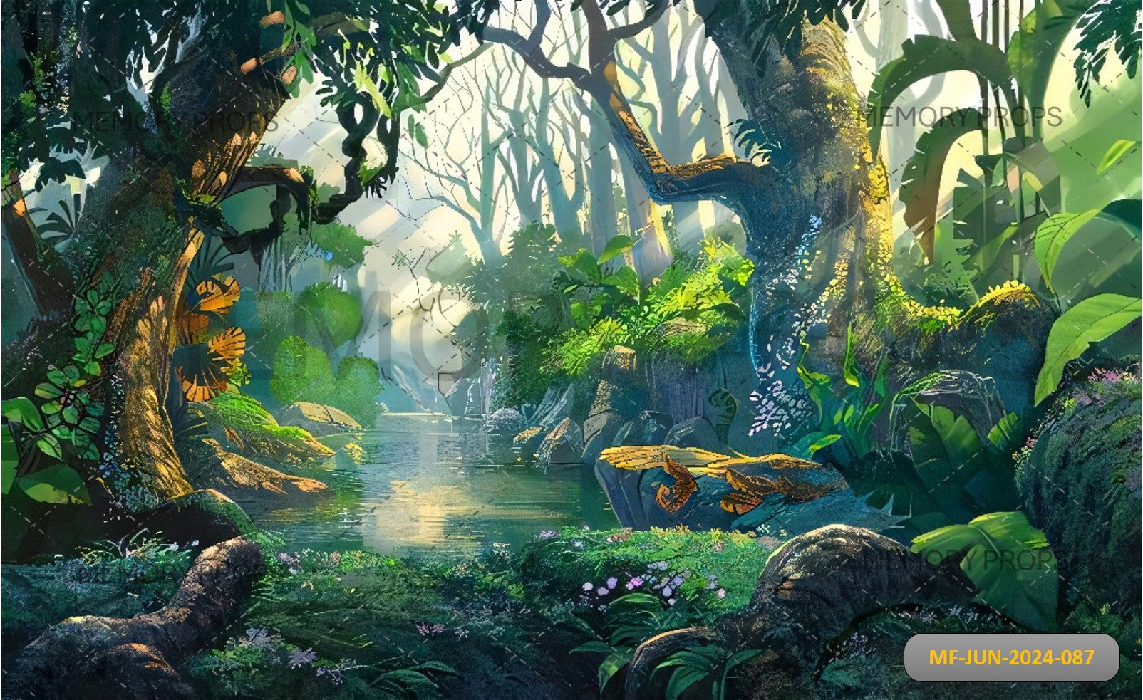 FANTASY FOREST - PRINTED BACKDROPS