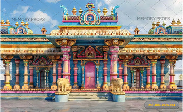 SPIRITUAL CHARM OF TEMPLE - BABY PRINTED BACKDROPS