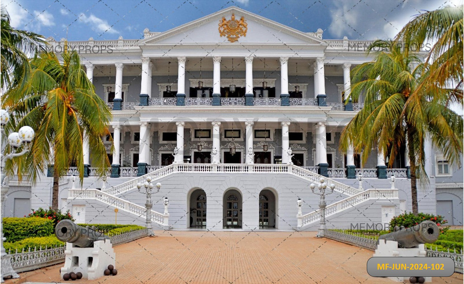 TAJ FALAKNUMA PALACE - BABY PRINTED BACKDROPS