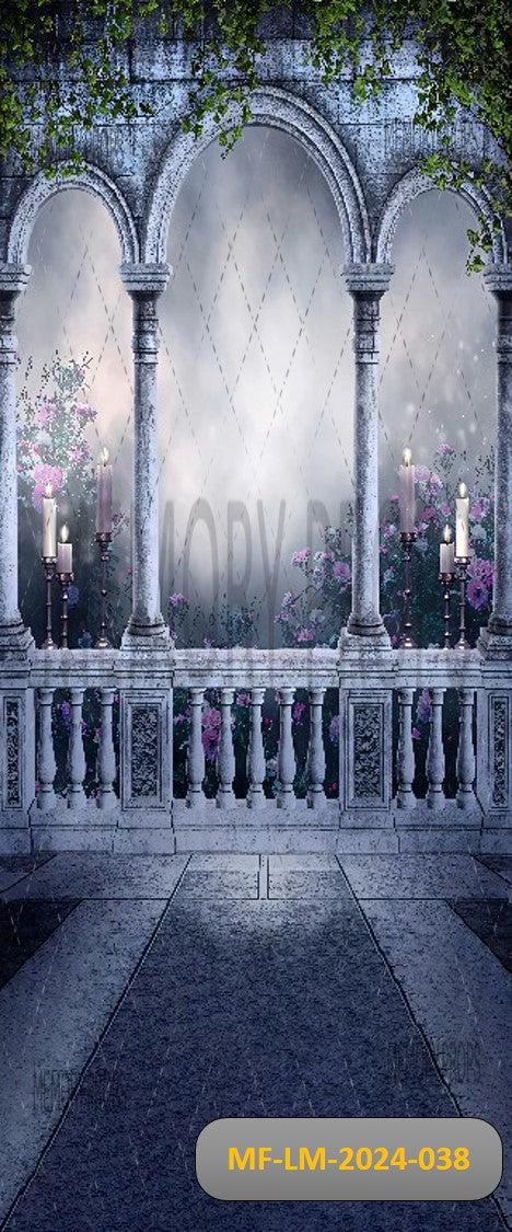 GOTHIC CASTEL BALCONY - PRINTED BACKDROPS